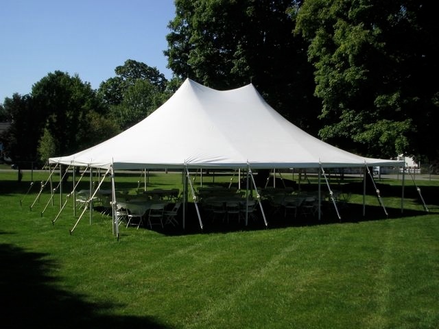 Tent, Rope and Pole 10'x 10' - Uptown Rentals